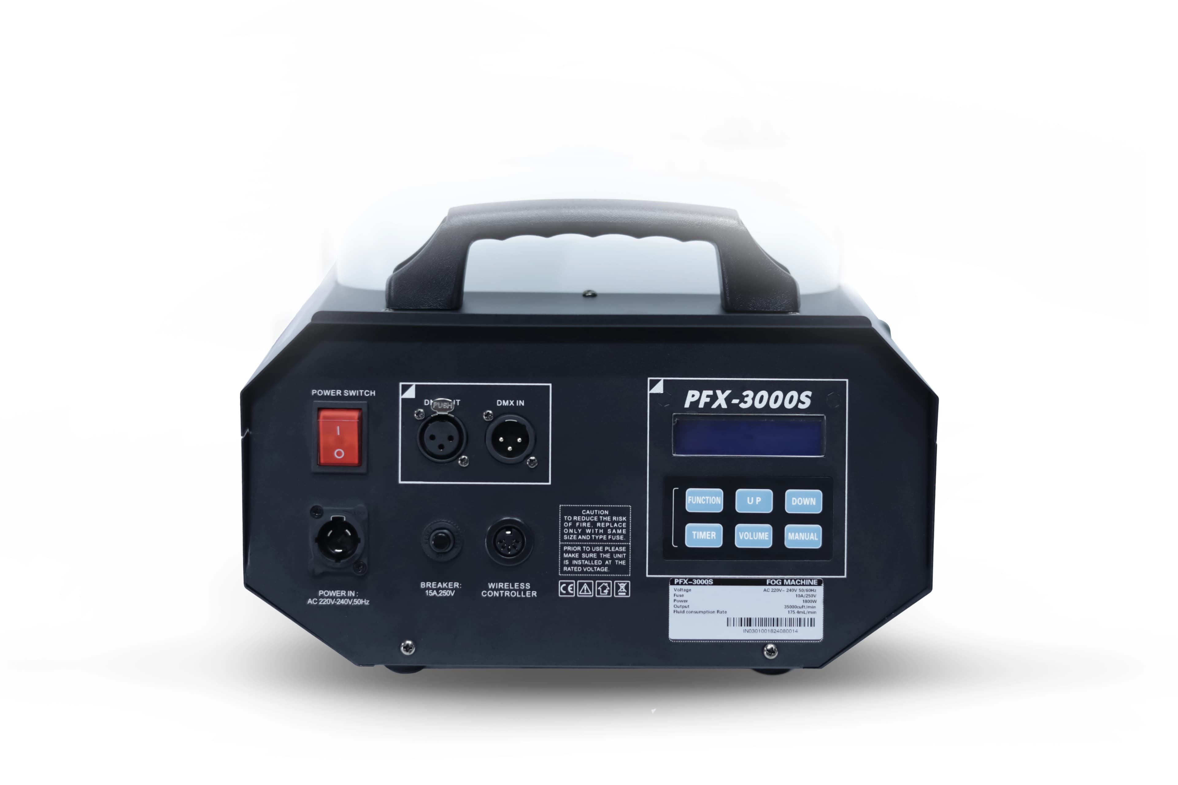 PFX-3000S - Heavy-Duty Fog Machine for Maximum Atmosphere - Image 3
